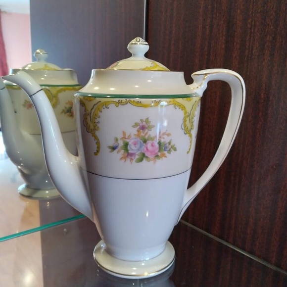 Noritake Morimura 14 pc Espresso Demitasse Set 1930’s - Picture 10 of 11